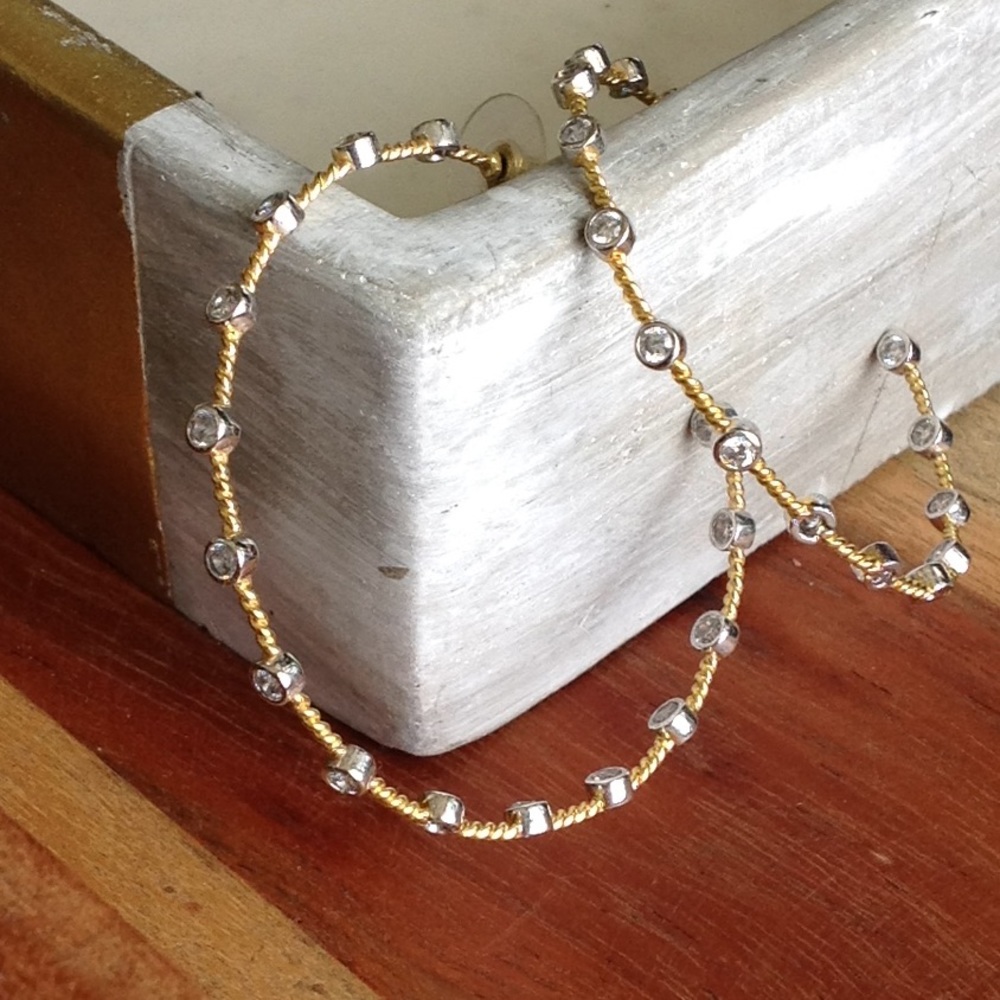Sachs hoop earrings